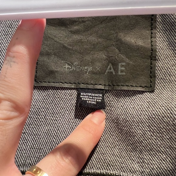 Mickey black jean jacket - Picture 3 of 3